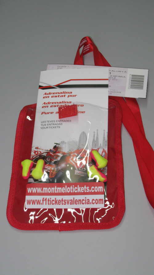 Lanyard MontmeloTickets.com Formula1 GP Barcelona